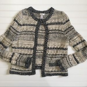 * CHICO’S sweater cardigan jacket